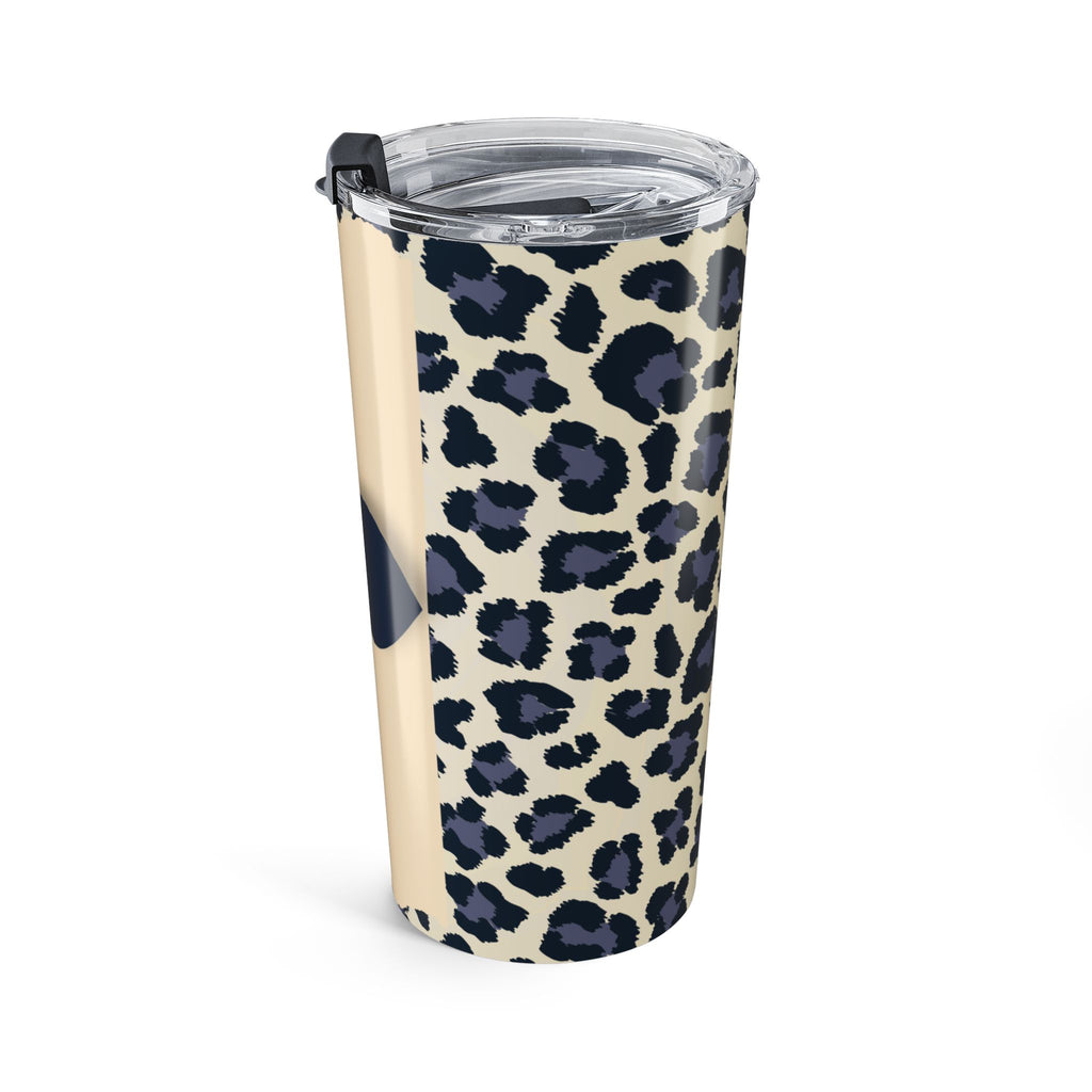 20oz Stainless Tumbler – "Scrub Life" Leopard Print Medical Nurse Travel Cup