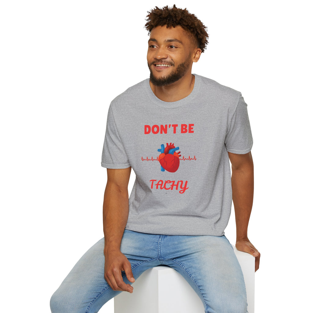 Don't Be Tachy, cardiology nurse, funny EKG shirt, heartbeat tee, nurse doctor gift
