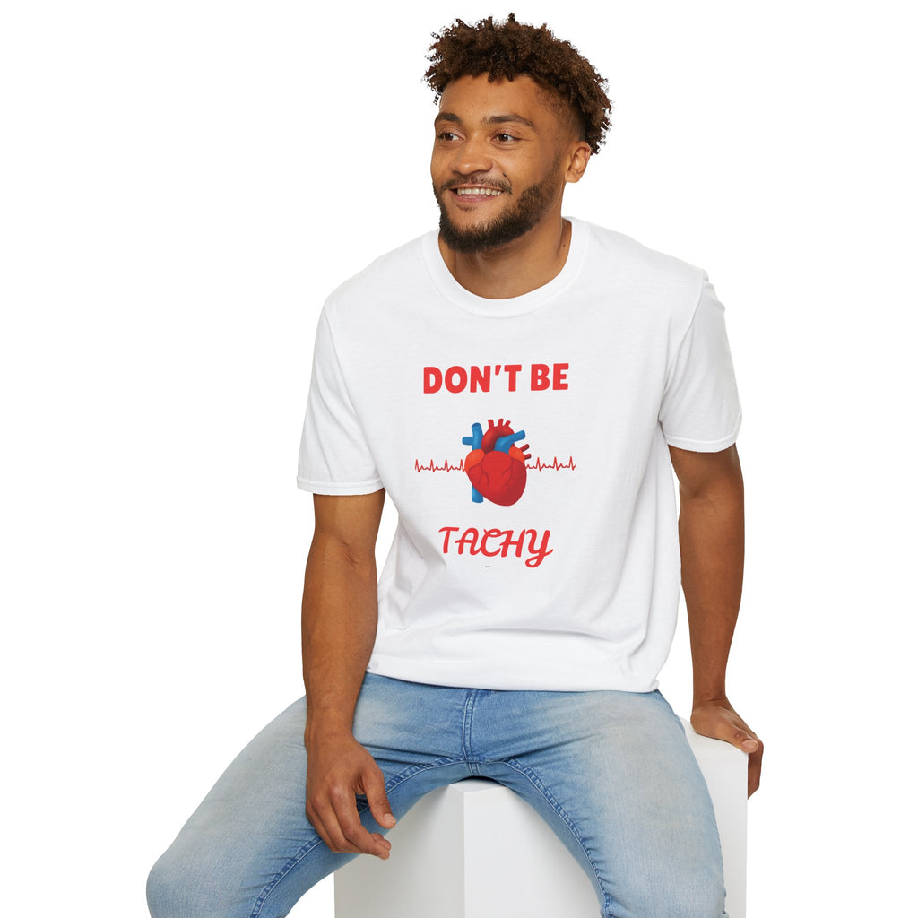 Don't Be Tachy, cardiology nurse, funny EKG shirt, heartbeat tee, nurse doctor gift